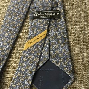 1 day Sale Authentic Salvatore Ferregamo tie made in Italy.